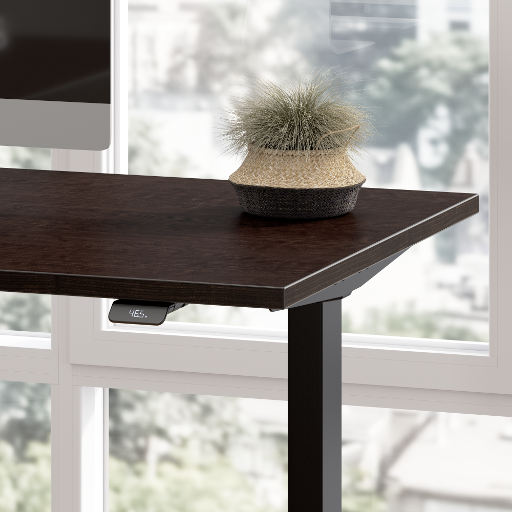 Move 60 Series 60W Height Adjustable L Shaped Standing Desk