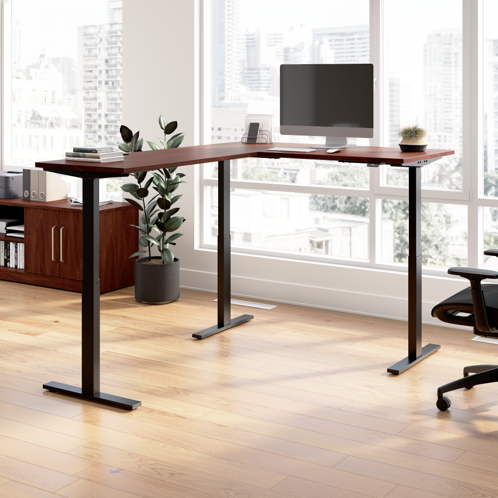 Move 60 Series 60W Height Adjustable L Shaped Standing Desk