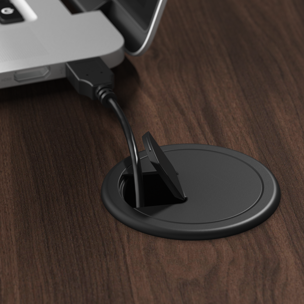 Move 60 Series 60W Height Adjustable L Shaped Standing Desk