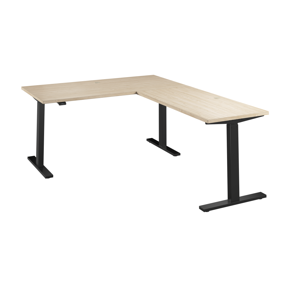 Move 60 Series 60W Height Adjustable L Shaped Standing Desk