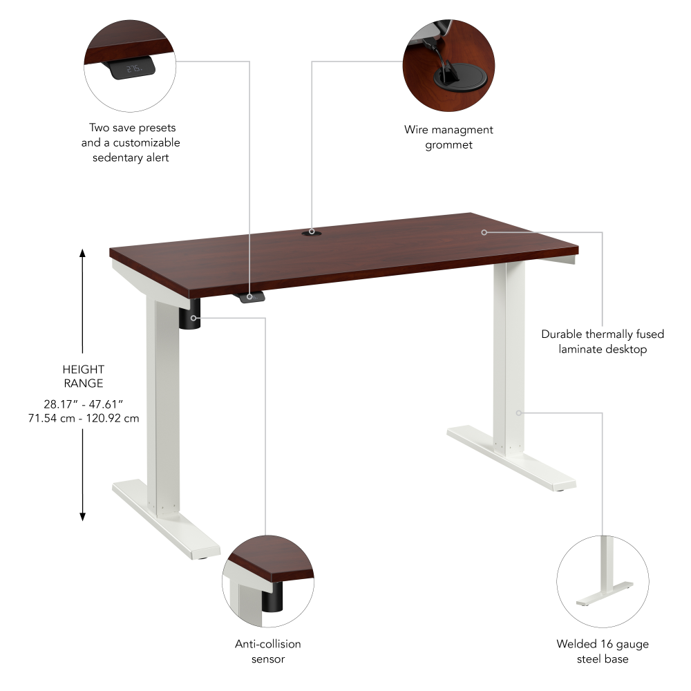 Move 40 Series 48W x 24D Electric Height Adjustable Standing Desk